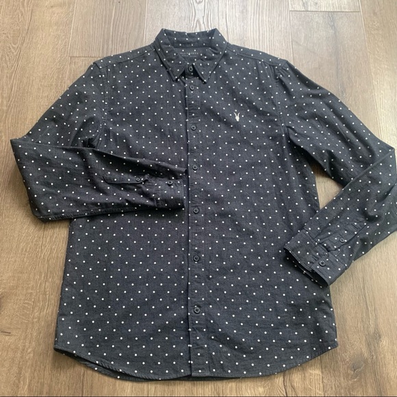 All Saints Other - All Saints Long Sleeve Polka Dot shirt sz M